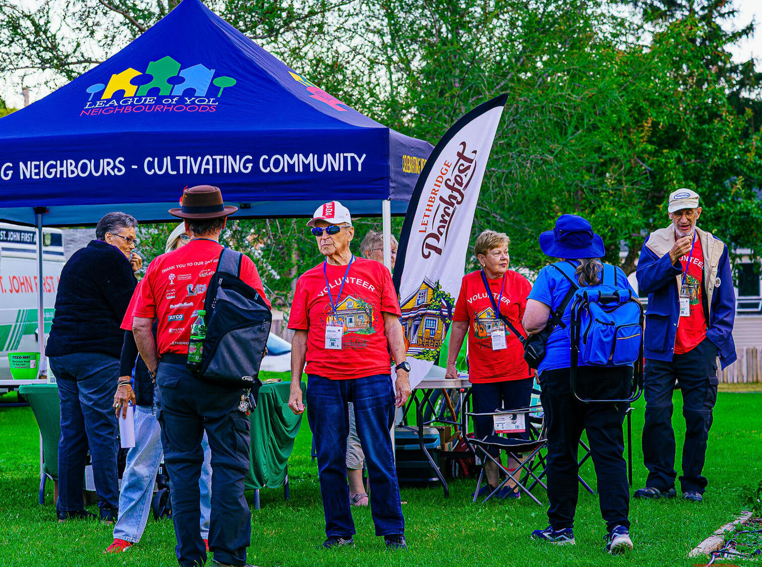 So many great Volunteers, thank you!