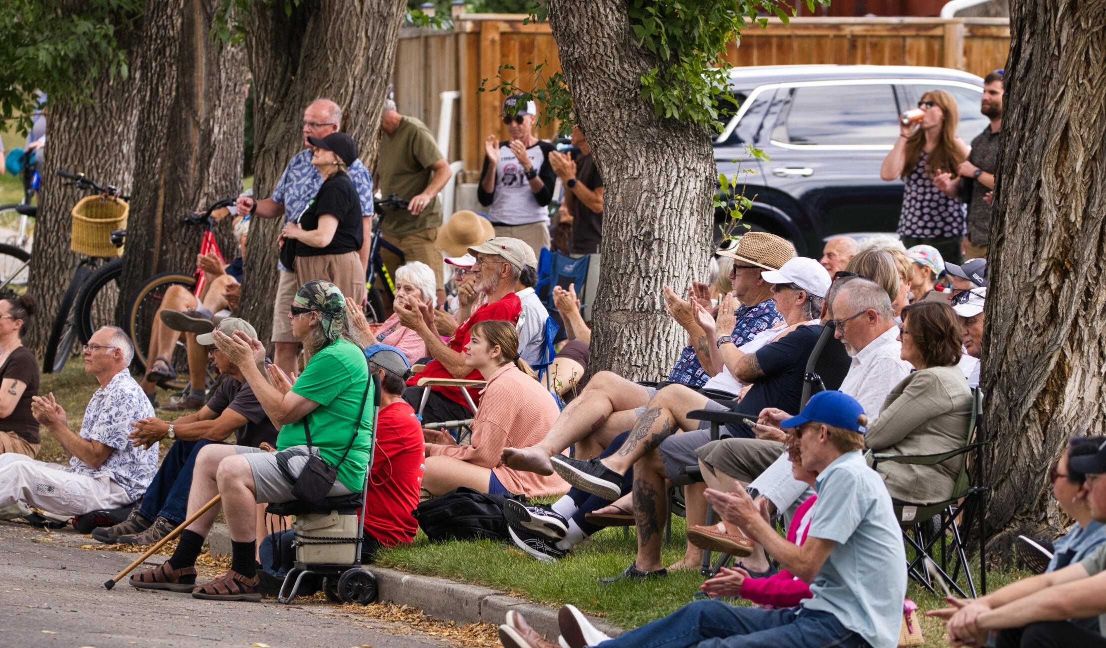 A Perfect day for an outdoor concert