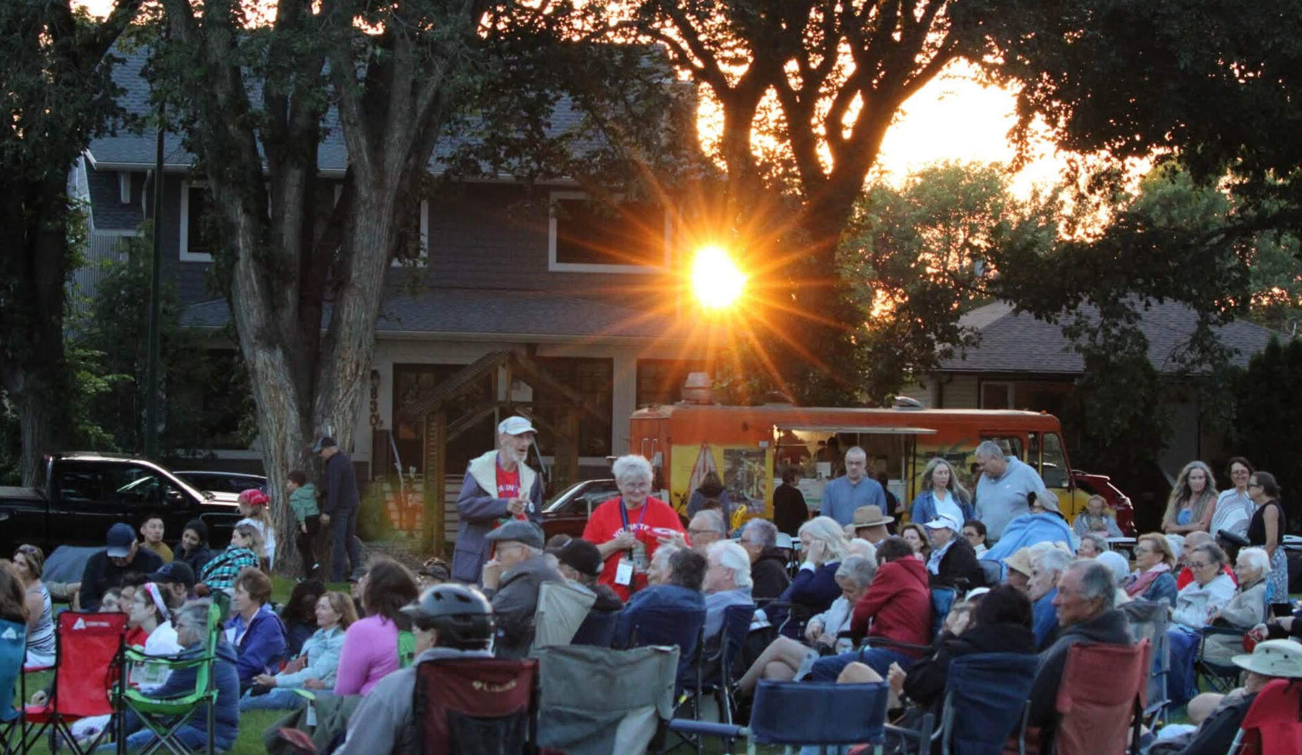 A fitting end to our First Porchfest, August 29th, 2026